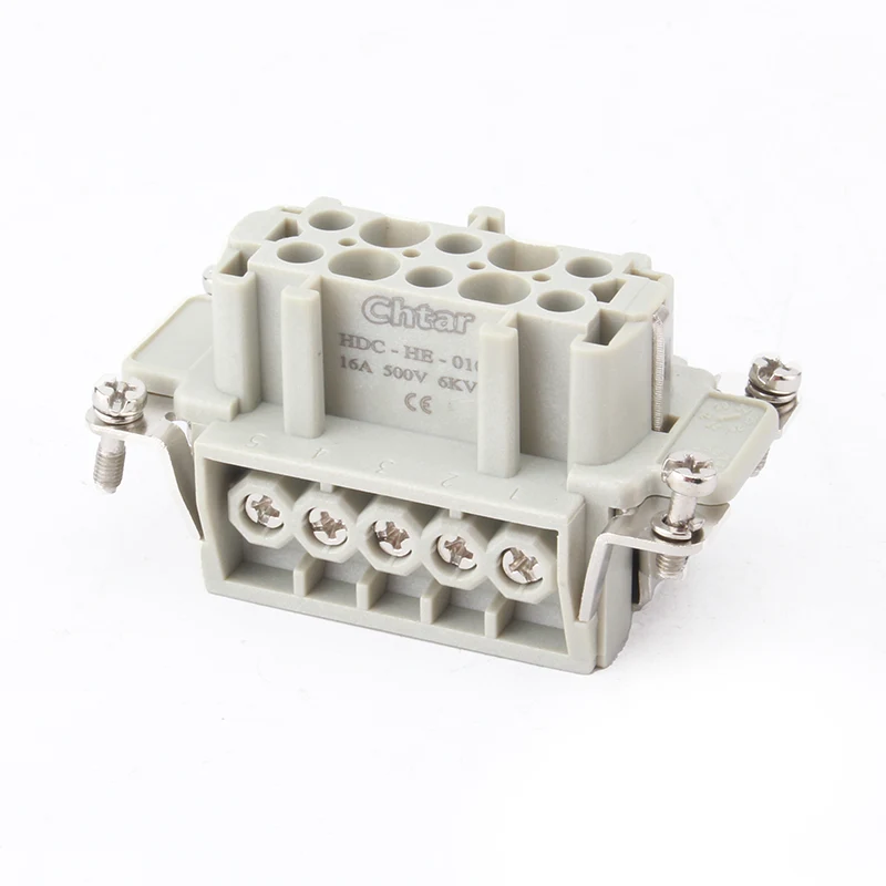 M/F 10 Pin Masukkan Konektor Tugas Berat